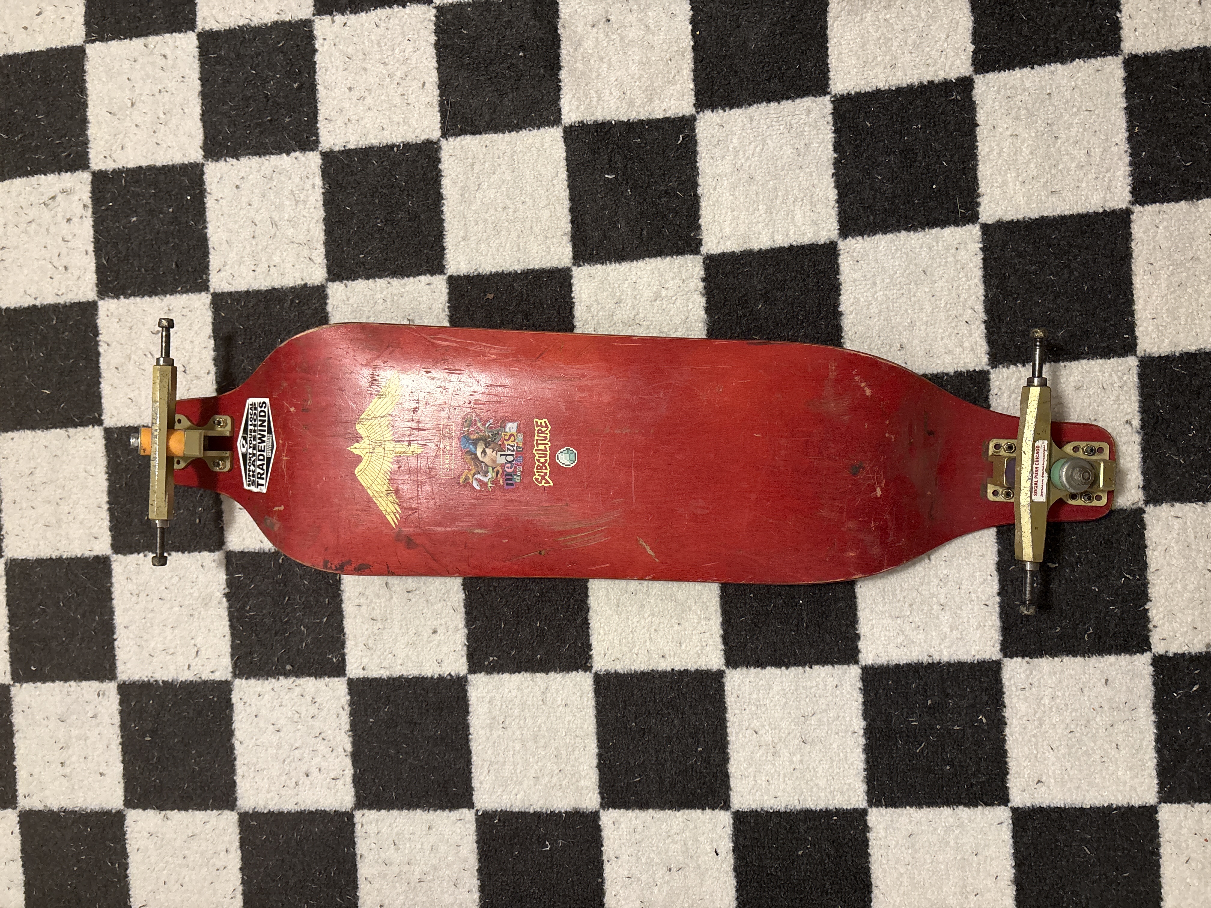 Landyachtz Evo 36 Race/Glove-down Freeride